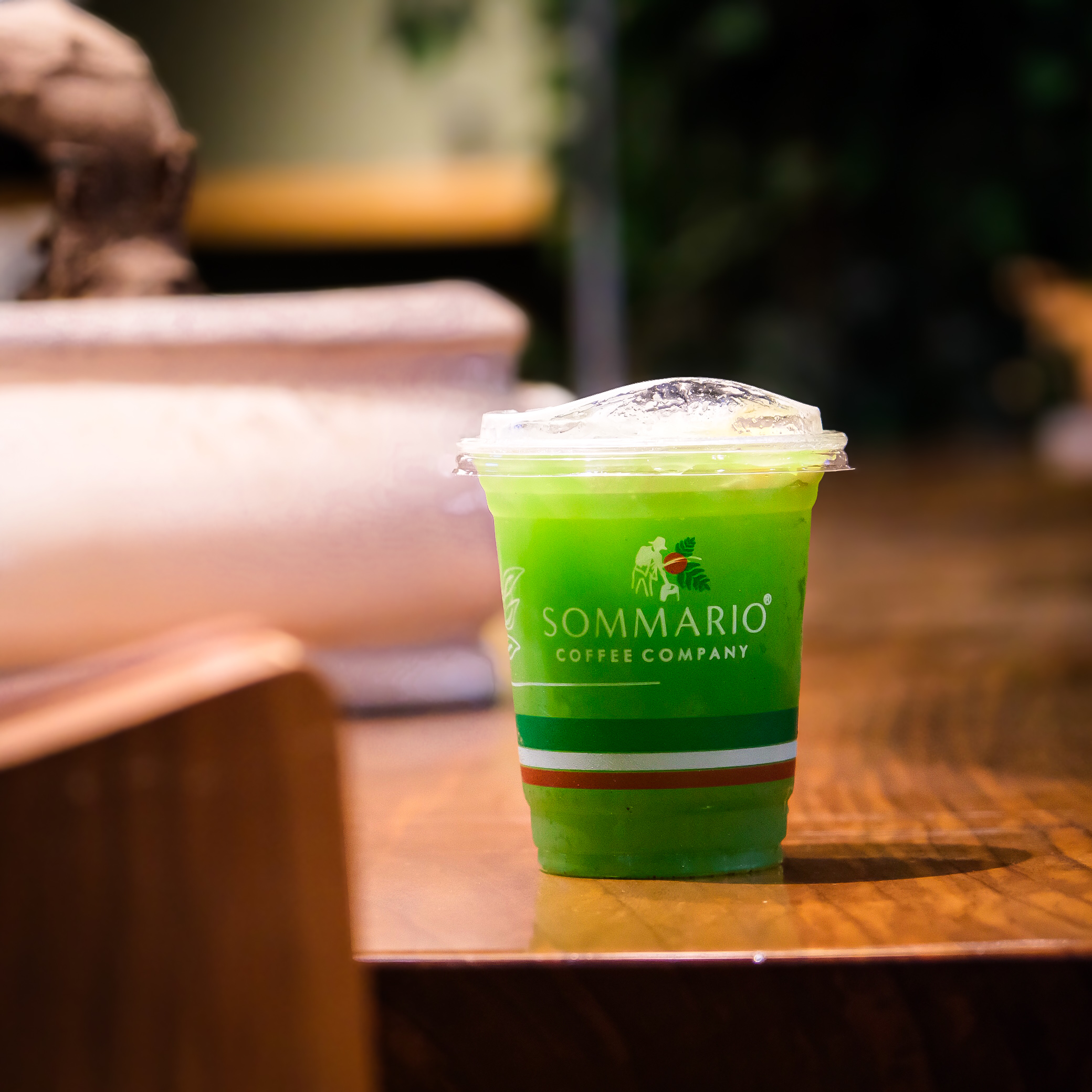 Kahve menüsünden bir içecek